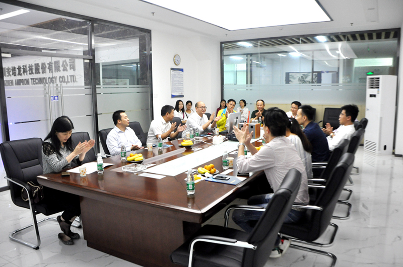 龍崗區(qū)平湖街道工商聯(lián)（商會）企業(yè)家蒞臨安培龍考察交流